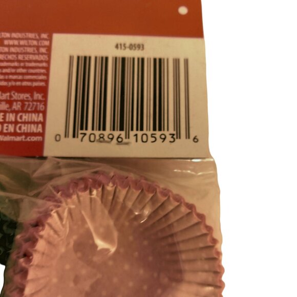 Wilton Candy Cups Red Green Polka Dot Christmas Small Mini Craft Baking - Picture 5 of 5